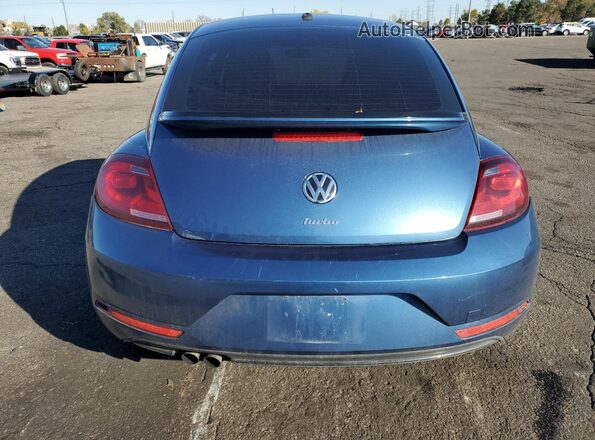 3VWFD7AT2JM719729 2018 VOLKSWAGEN BEETLE Blue Հետևի տեսք