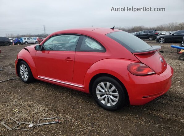 3VWFD7AT2KM720378 2019 VOLKSWAGEN BEETLE Red 
