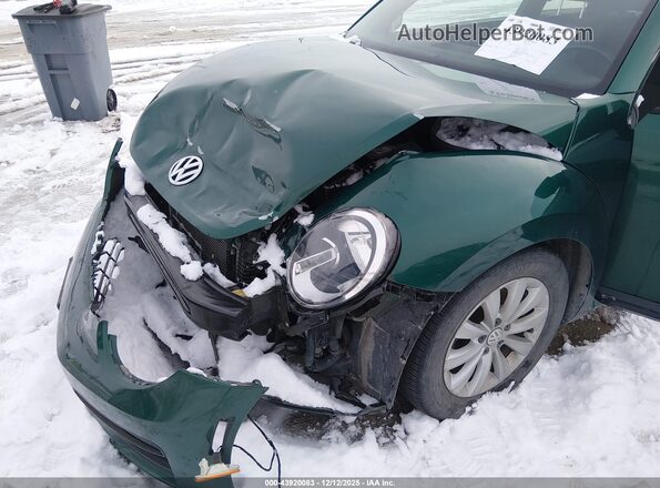 3VWFD7AT4JM701510 2018 VOLKSWAGEN BEETLE Green Widok z przodu