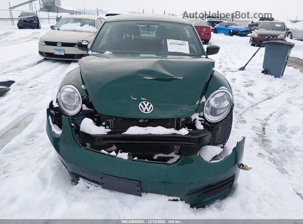 3VWFD7AT4JM701510 2018 VOLKSWAGEN BEETLE Green Widok zestawu wskaźników