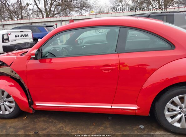 3VWFD7AT8KM720837 2019 VOLKSWAGEN BEETLE Красный Панорамный вид салона 360°
