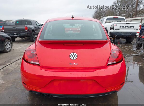 3VWFD7AT8KM720837 2019 VOLKSWAGEN BEETLE Красный 
