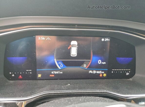 3VWNM7BU1NM028846 2022 VOLKSWAGEN JETTA Gray Вид щитка приладів
