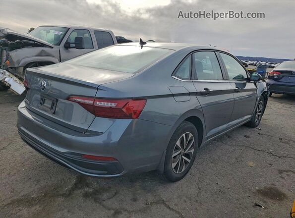 3VWNM7BU1NM028846 2022 VOLKSWAGEN JETTA Gray Задня права чверть