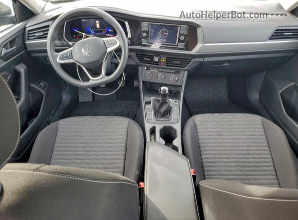 3VWNM7BU1NM028846 2022 VOLKSWAGEN JETTA Gray Вид панелі приладів