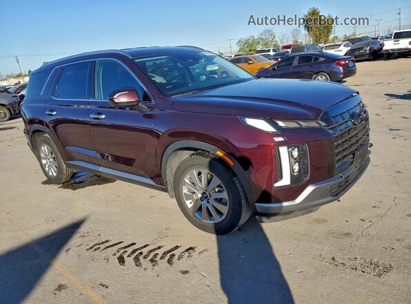KM8R24GE1PU522631 2023 HYUNDAI PALISADE Burgundy Vista frontal
