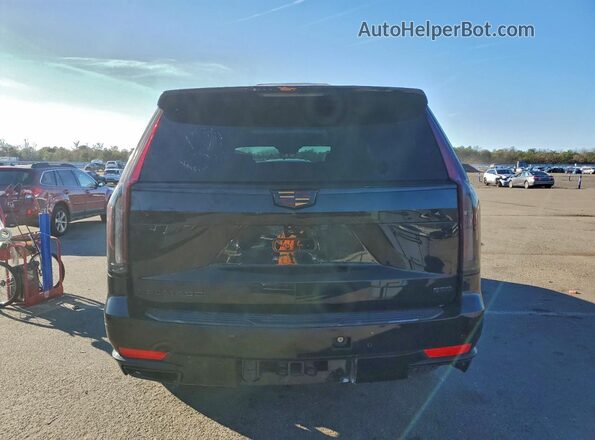 1GYS4KKL0PR153462 2023 CADILLAC ESCALADE Black წინა სალონის ხედი