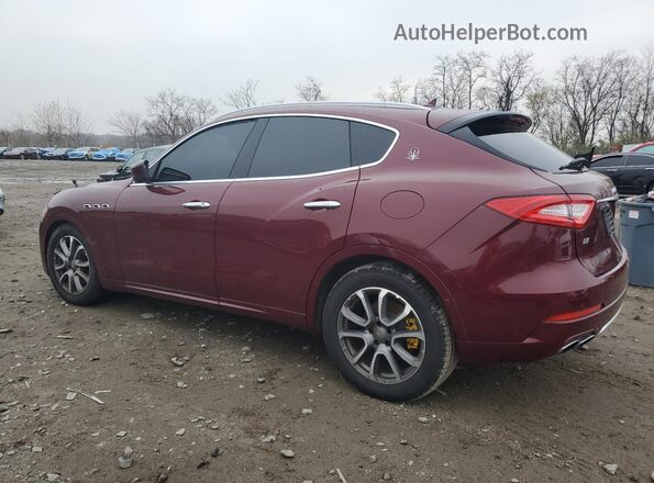 ZN661XUL8HX250589 2017 MASERATI LEVANTE Бордовый 