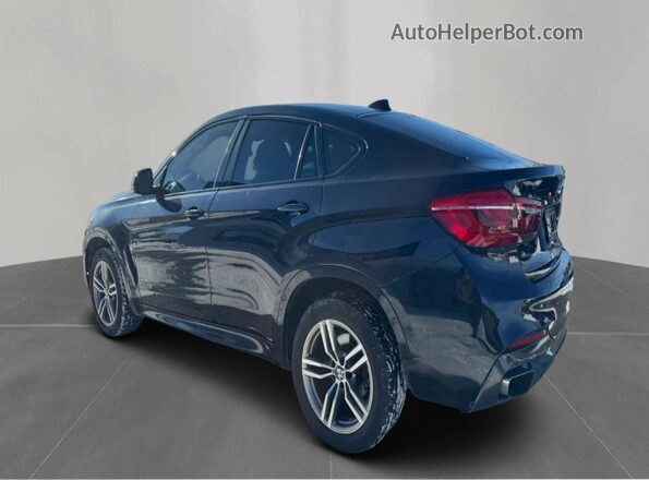 5UXKU2C55J0X49862 2018 BMW X6 Black Առջևի աջ