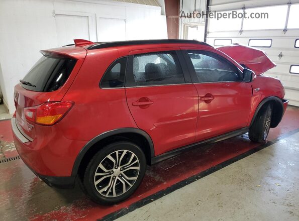 JA4AP4AW0HZ036654 2017 MITSUBISHI OUTLANDER Red წინა მარჯვენა
