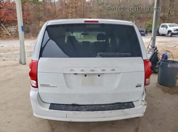 2C4RDGCG6HR717422 2017 DODGE CARAVAN White წინა სალონის ხედი