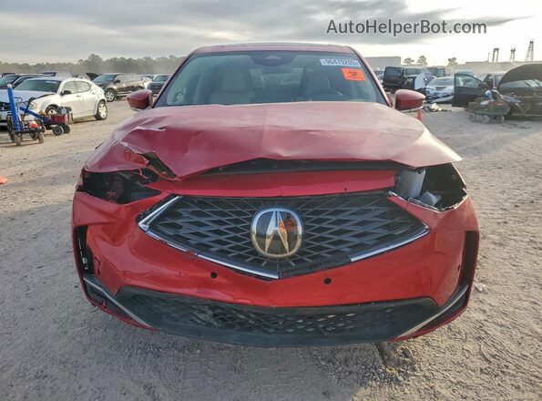 5J8YD9H47SL001863 2025 ACURA MDX Red Вид ззаду