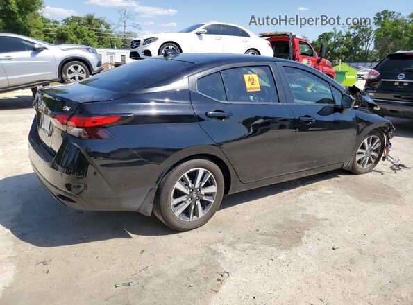 3N1CN8EV6NL866770 2022 NISSAN VERSA Black Front right