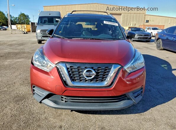 3N1CP5CU3JL525534 2018 NISSAN KICKS Maroon 