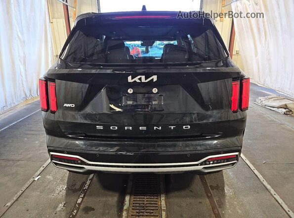 5XYRKDLF7NG121571 2022 KIA SORENTO Black Вид підкапотного простору