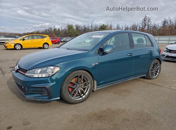 3VW447AU2JM261593 2018 VOLKSWAGEN GTI Green 