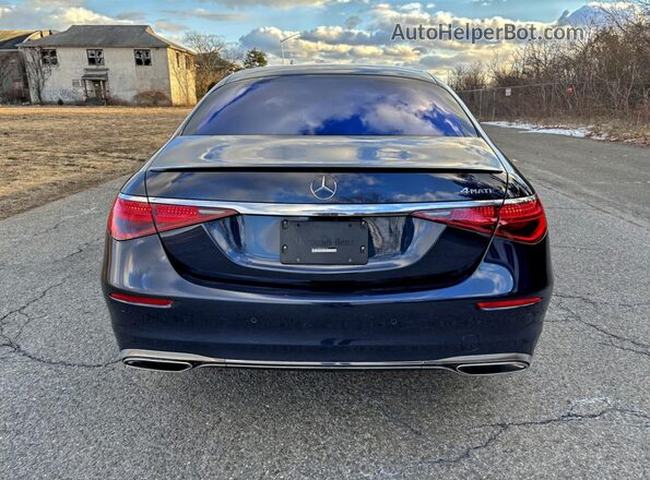 W1K6G6DB2NA080767 2022 MERCEDES-BENZ S-CLASS Blue 