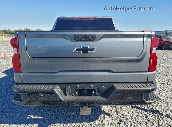 1GCPYCEH8MZ444686 2021 CHEVROLET SILVERADO Серебряный Вид салона спереди