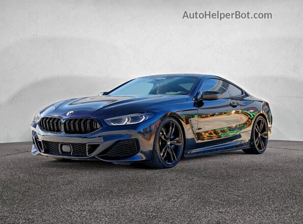 WBABC4C50KBU95741 2019 BMW M8 Черный Задняя левая четверть