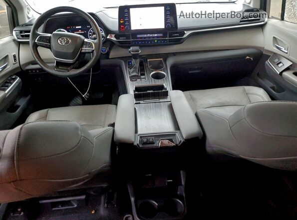 5TDZRKEC4PS178903 2023 TOYOTA LIMITED Gray Instrument cluster view