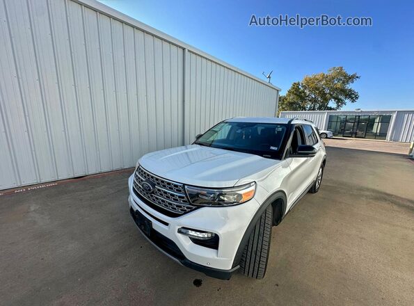 1FMSK7FH0MGA85648 2021 FORD FORD EXPLORER White Задня права чверть