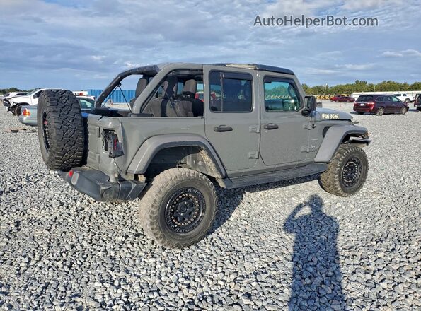 1C4HJXEM9LW339572 2020 JEEP WRANGLER Gray Передня права чверть