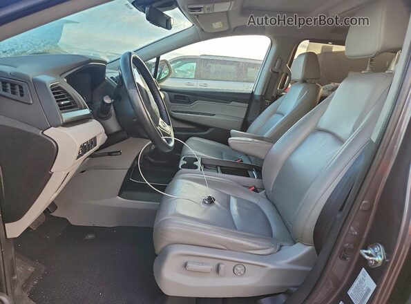5FNRL6H72LB046745 2020 HONDA ODYSSEY Gray Widok deski rozdzielczej