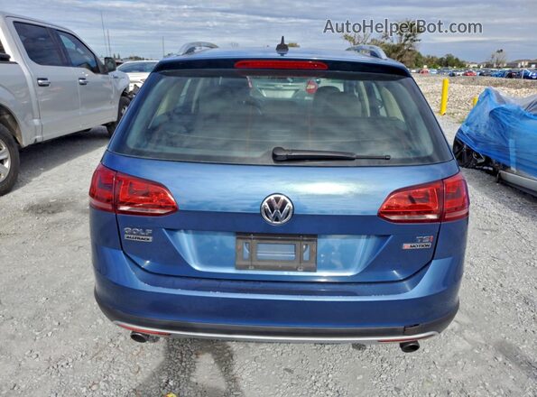 3VWH17AU9HM509472 2017 VOLKSWAGEN GOLF Синий Вид салона спереди