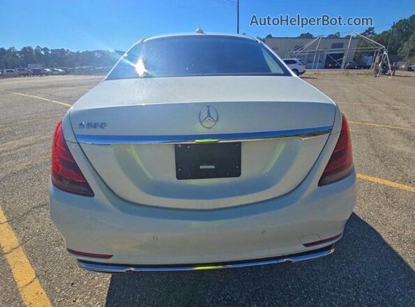 WDDUG8DB7JA376414 2018 MERCEDES-BENZ S White სალონის 360-გრადუსიანი ხედი
