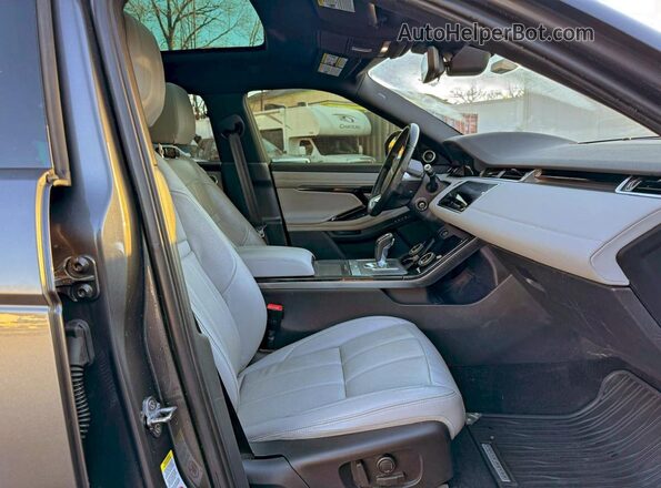 SALZP2FX3LH008563 2020 LAND ROVER RANGE Silver უკანა ხედი