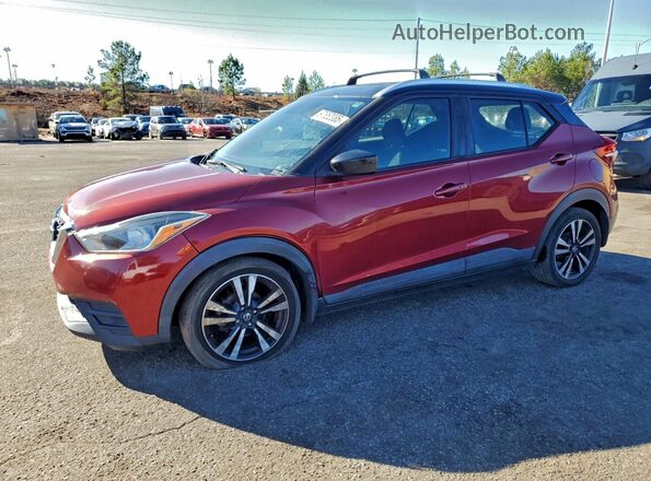 3N1CP5CU3JL525534 2018 NISSAN KICKS Maroon 