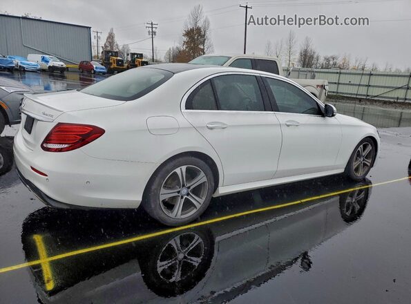 WDDZF4KB5HA130797 2017 MERCEDES-BENZ E White Delantero derecho