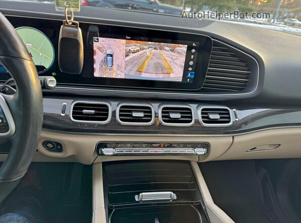 4JGFB4JB3MA444755 2021 MERCEDES-BENZ GLE Gray Вид задньої частини салону