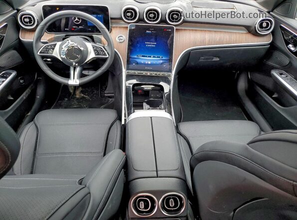 W1KAF4HB1SR281228 2025 MERCEDES-BENZ C Black Instrument cluster view