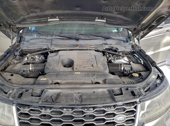 SALWR2RU7KA861540 2019 LAND ROVER RANGE Gray Widok komory silnika