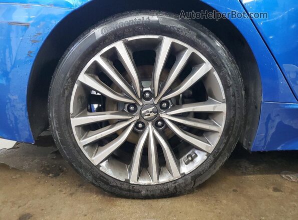 KNAE25LA0K6060035 2019 KIA STINGER Blue 