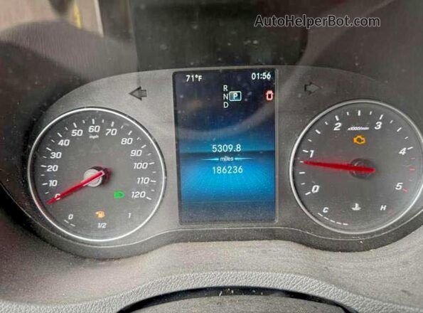 W1W4DCHY7NT095409 2022 MERCEDES-BENZ SPRINTER White Widok zestawu wskaźników