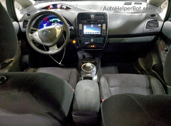 1N4BZ0CP8HC310436 2017 NISSAN LEAF Black 