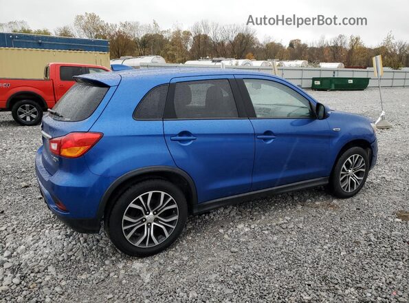 JA4AR3AU5JZ024363 2018 MITSUBISHI OUTLANDER Blue Przód prawy