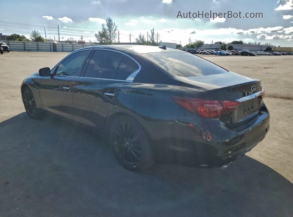 JN1EV7AP4LM206790 2020 INFINITI Q50 Black უკანა მარჯვენა