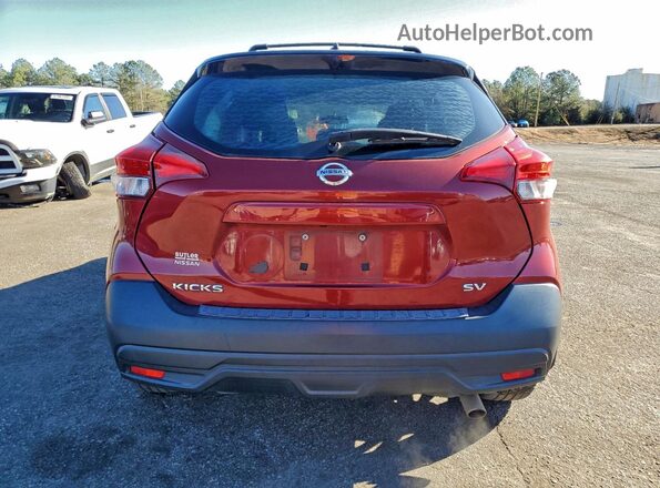 3N1CP5CU3JL525534 2018 NISSAN KICKS Maroon 