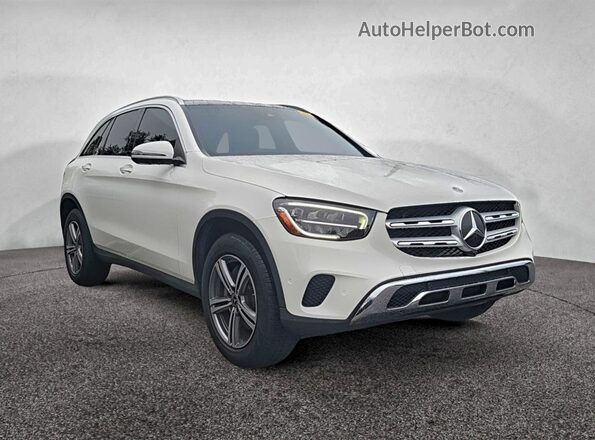W1N0G8DB4NV382588 2022 MERCEDES-BENZ GLC-CLASS White Задня ліва чверть