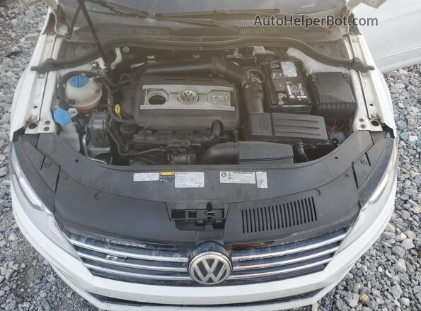 WVWFP7AN0HE500943 2017 VOLKSWAGEN CC White Engine compartment view