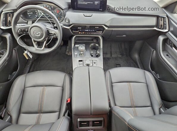 JM3KKAHD0T1352677 2026 MAZDA CX-90 Black Widok zestawu wskaźników