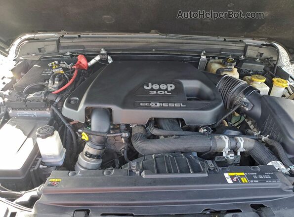 1C4HJXEM9LW339572 2020 JEEP WRANGLER Gray Вид підкапотного простору