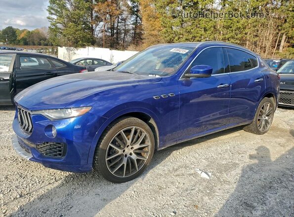 ZN661YUL2HX195918 2017 MASERATI LEVANTE Blue Tył lewy
