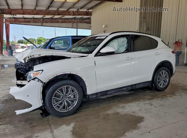 ZASPAJAN5N7D28208 2022 ALFA ROMEO STELVIO Белый Задняя левая четверть