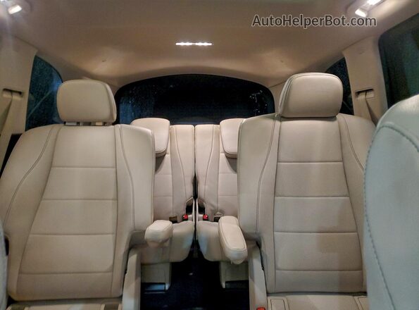 4JGFF5KE0MA381259 2021 MERCEDES-BENZ GLS Белый Вид задней части салона