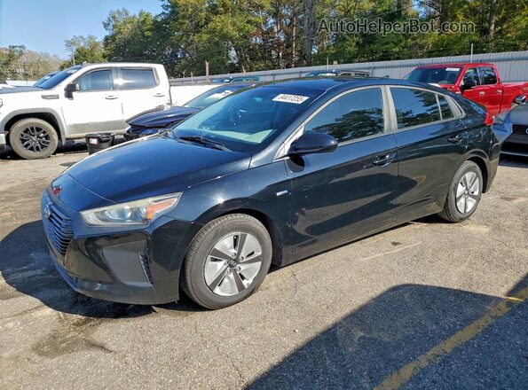KMHC65LC1HU025021 2017 HYUNDAI IONIQ Black 