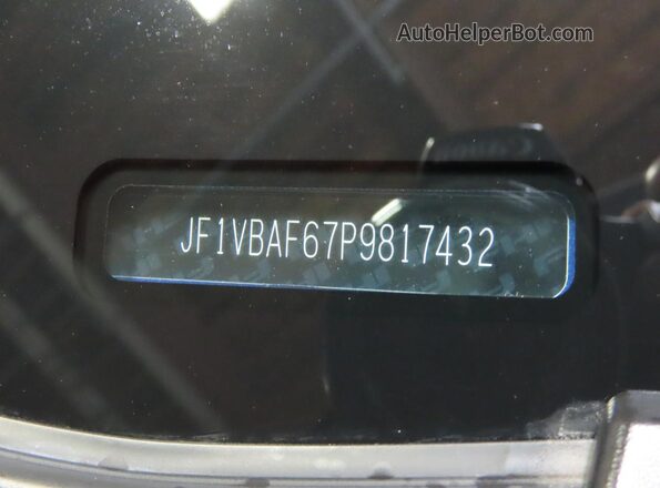 JF1VBAF67P9817432 2023 SUBARU WRX Синий Вид задней части салона